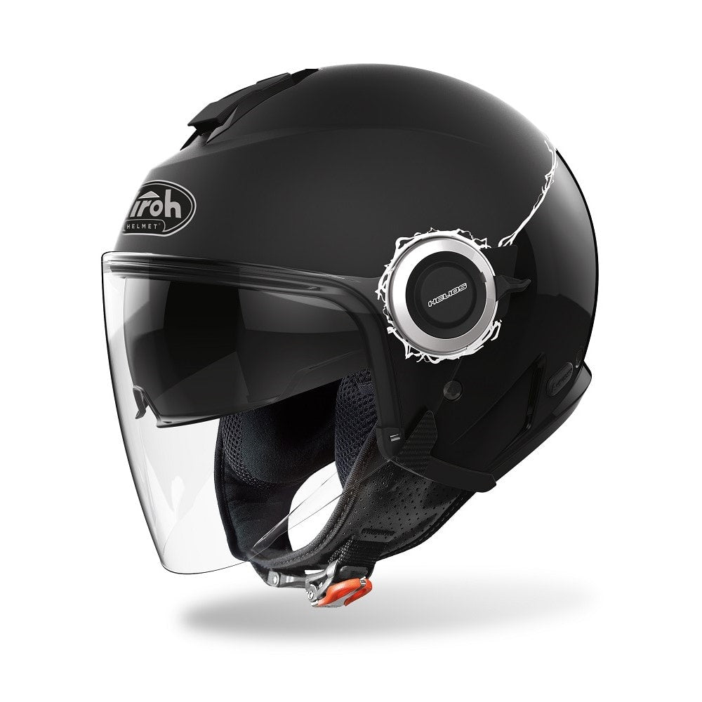 Airoh Helios Black Gloss/Matt Fluo Helmet