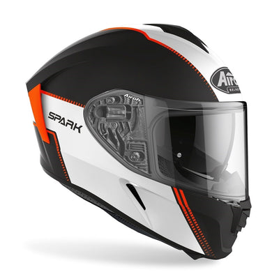Airoh Spark Flow Orange Matt Helmet