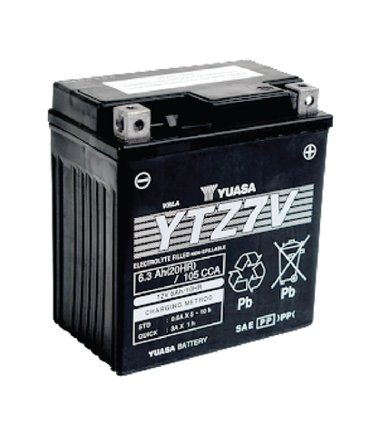 Yuasa YTZ7V Battery (Vietnam, Wet Charged)